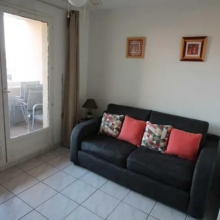 Appartamento Studio Cabine Balcon Piscine - 34517118 Valras-Plage
